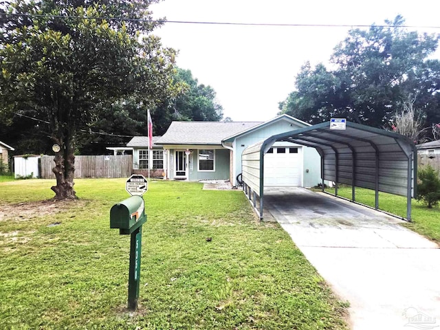 5358 Jenny Cir, Pace, FL 32571 - single story home with driveway and an attached garage
