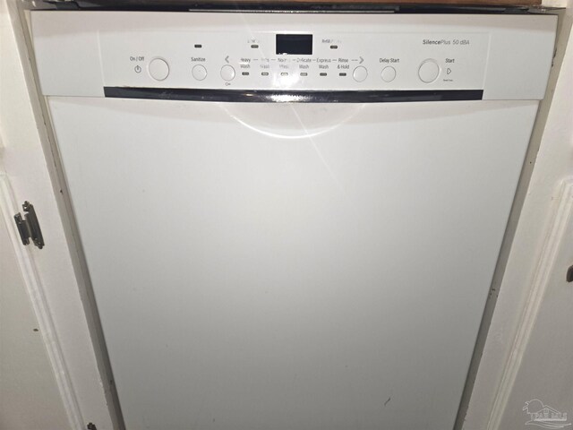 5358 Jenny Cir, Pace, FL 32571 - detailed view of white dishwasher