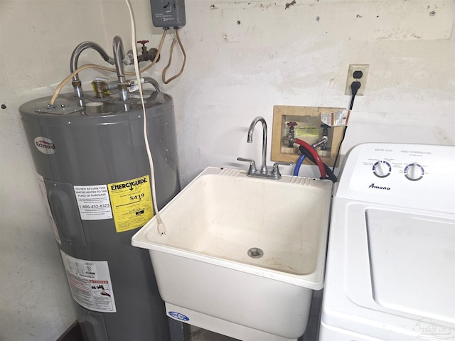 5358 Jenny Cir, Pace, FL 32571 - utilities with washer / dryer and water heater