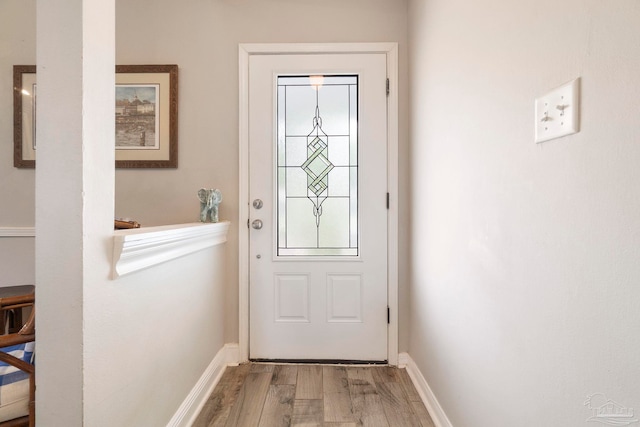 8150 Northpointe Blvd, Pensacola, FL 32514 - entryway with light wood-style floors and baseboards