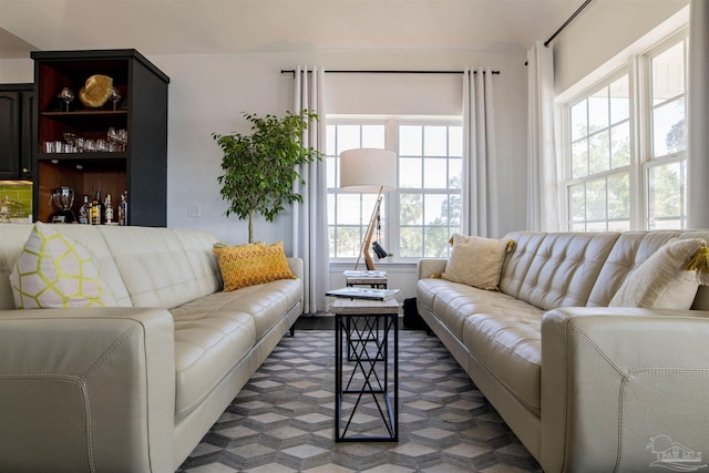 view of living room