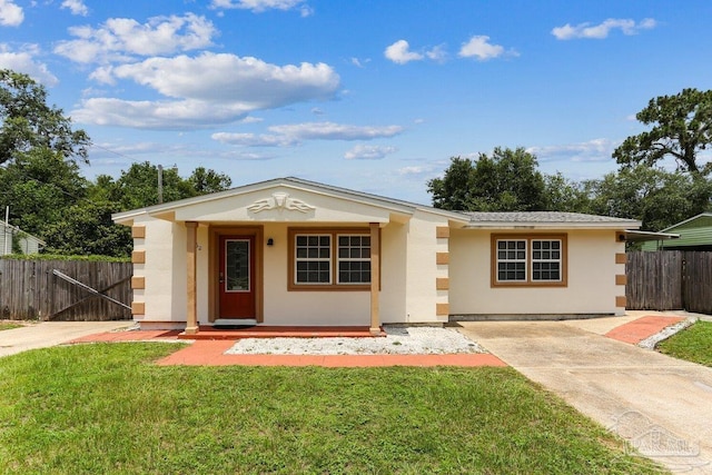 4662 Oakland Dr, Pensacola, FL 32526 - ranch-style house featuring stucco siding and driveway