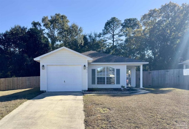 8037 Nalo Creek Loop, Pensacola, FL 32514 - ranch-style house with a garage and driveway