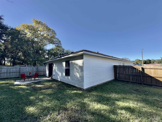 8037 Nalo Creek Loop, Pensacola, FL 32514 - view of property exterior featuring a patio and a fenced backyard