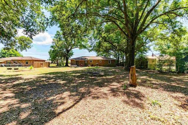 5518 Cyanamid Rd, Milton, FL 32583 - view of yard with fence