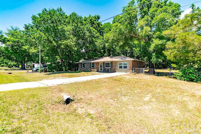 5518 Cyanamid Rd, Milton, FL 32583 - ranch-style house with brick siding