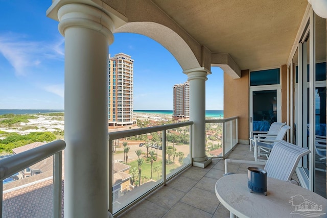 4 Portofino Dr Unit 803, Pensacola Beach, FL 32561 - balcony with a water view
