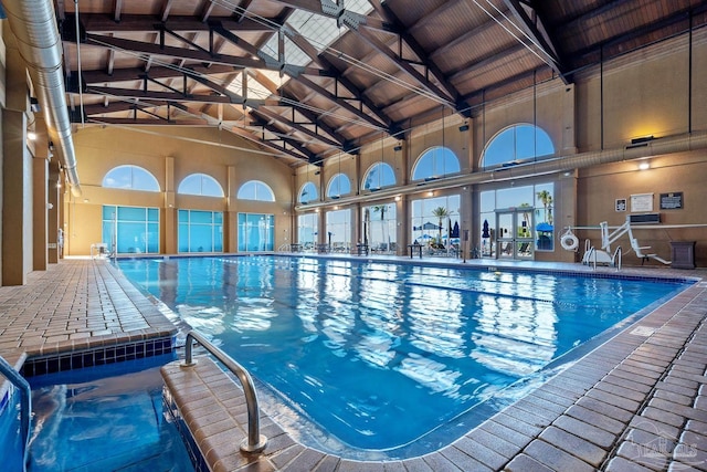 4 Portofino Dr Unit 803, Pensacola Beach, FL 32561 - view of indoor pool