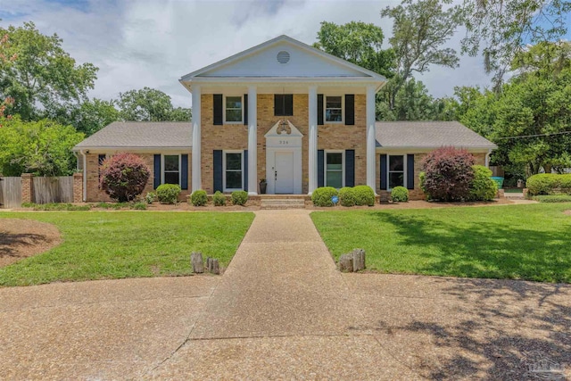 334 Andrew Jackson Trl, Gulf Breeze, FL 32561 - neoclassical home featuring brick siding