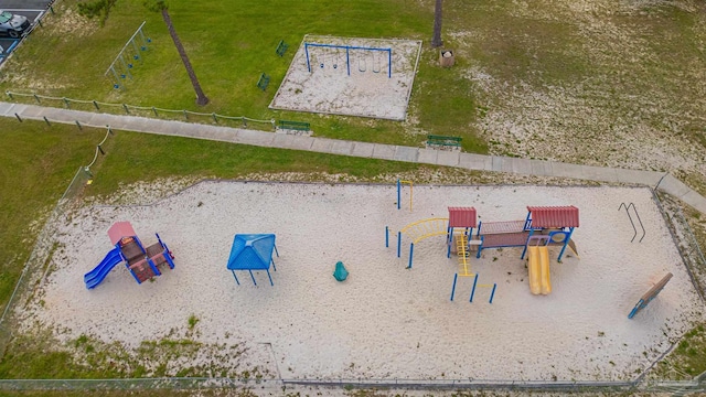6639 Castlewood St, Navarre, FL 32566 - bird's eye view of a community park