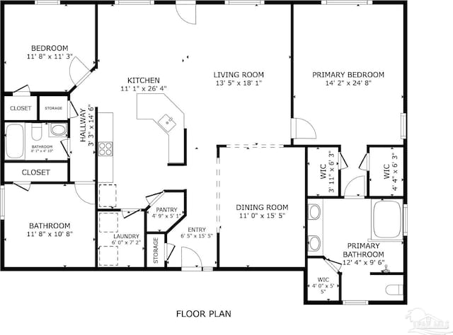 1096 Adrian Way, Milton, FL 32583 - room layout