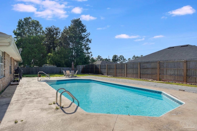 1096 Adrian Way, Milton, FL 32583 - view of pool with a patio area and a fenced backyard