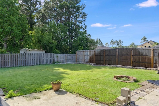 1096 Adrian Way, Milton, FL 32583 - view of yard with a patio area