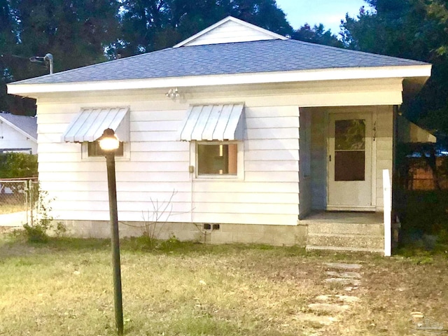 view of property exterior