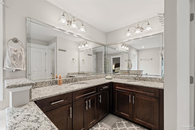 5622 Dunridge Dr, Pace, FL 32571 - bathroom featuring double vanity
