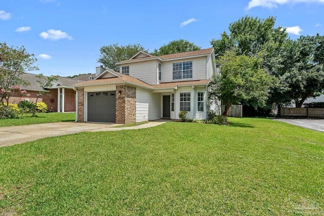 3514 Silvertree Ln, Pensacola, FL 32504 - traditional home featuring concrete driveway and a garage