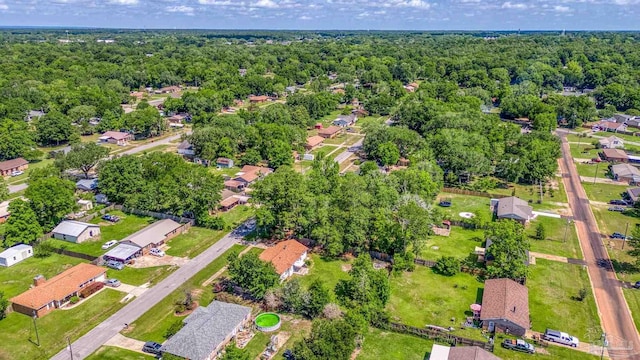 4224 Seaport Rd, Pace, FL 32571 - aerial overview of property's location featuring nearby suburban area and a heavily wooded area
