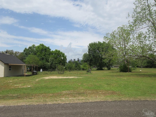 view of yard