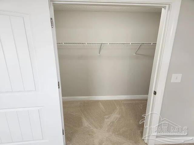 view of closet