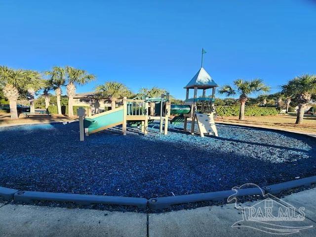 view of jungle gym