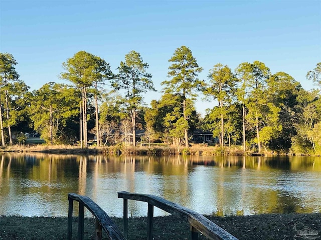 property view of water