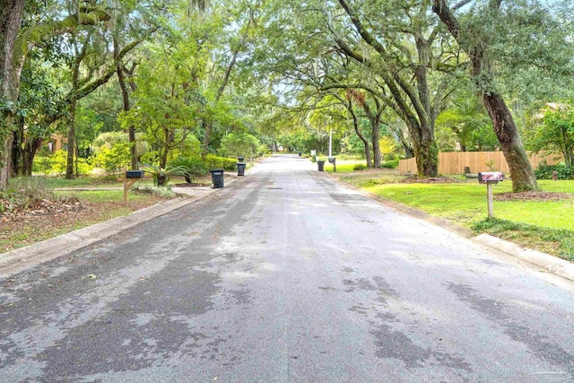 view of street