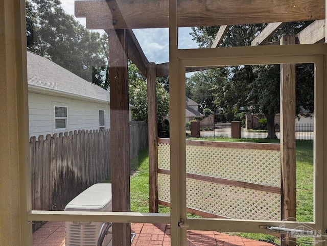 view of doorway