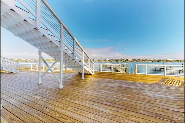 deck with a pergola