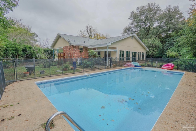 view of pool