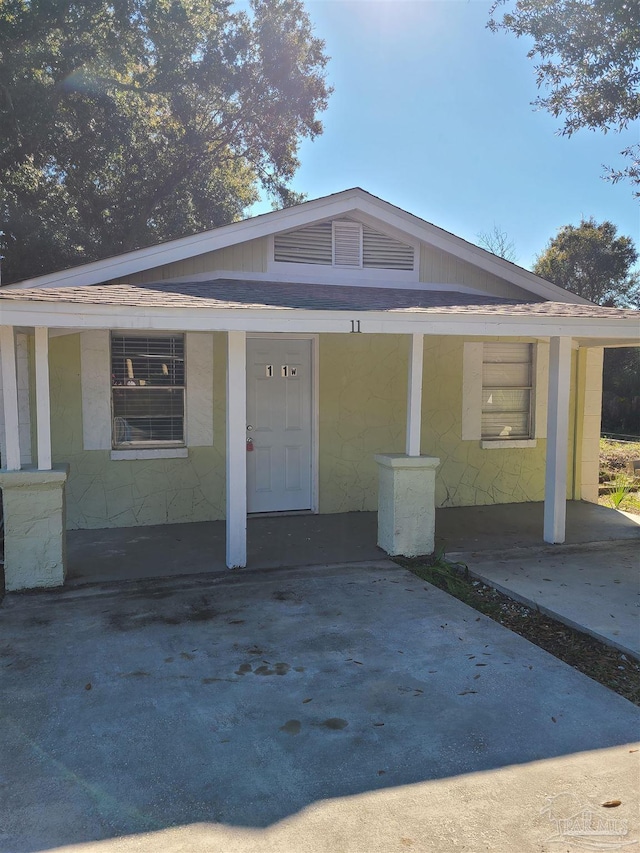 view of front of house