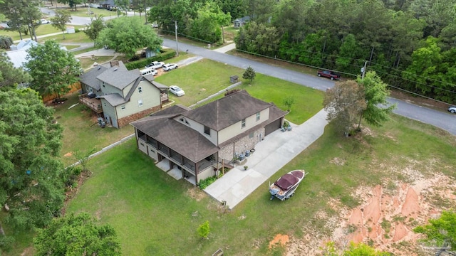 drone / aerial view