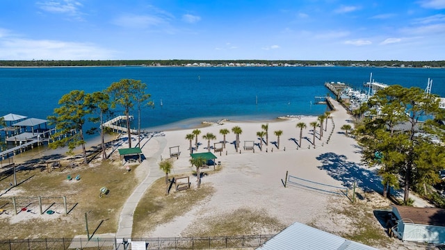 property view of water