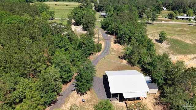 aerial view