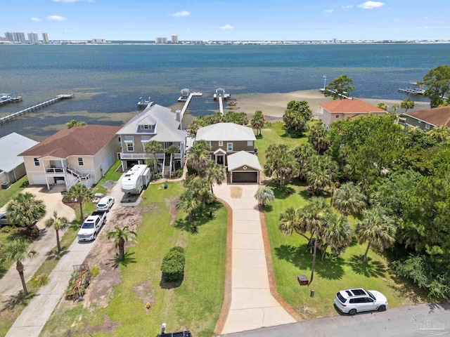 8209 Pompano St, Navarre, FL 32566 - bird's eye view of a large body of water