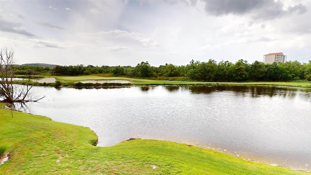 property view of water