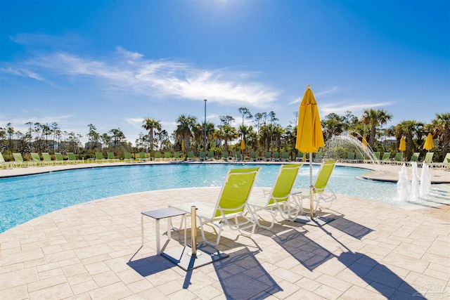 6548 Carlinga Dr, Pensacola, FL 32507 - pool featuring a patio