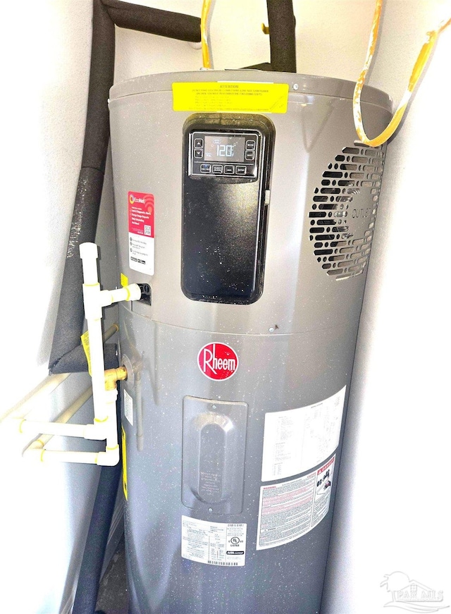 utilities featuring heat pump water heater