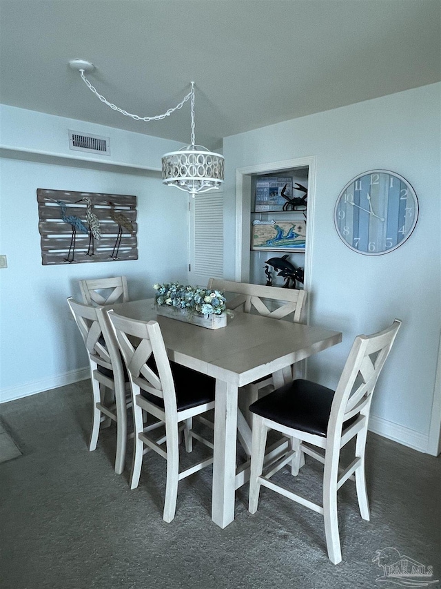 330FORT Pickens Rd Unit 11C, Pensacola Beach, FL 32561 - dining area featuring baseboards and visible vents