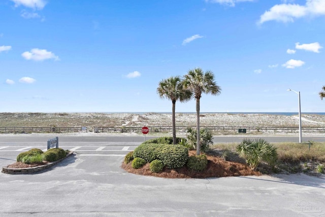 1350 Ft Pickens Rd Unit 11, Pensacola Beach, FL 32561 - view of asphalt street featuring street lights and traffic signs