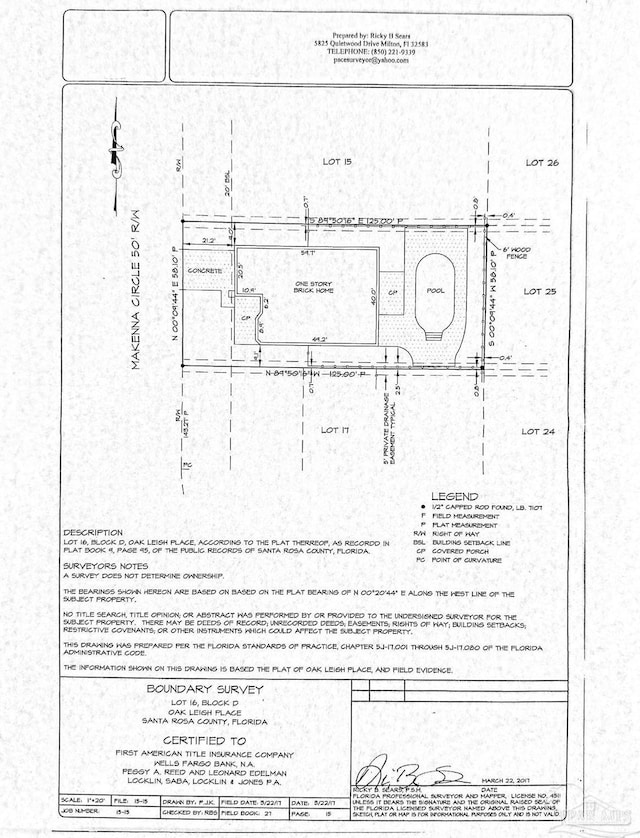 4955 Makenna Cir, Pace, FL 32571 - floor plan / room layout