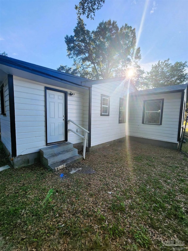 view of rear view of house