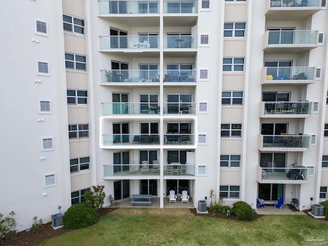 view of property featuring central AC