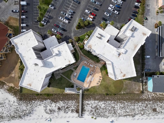 drone / aerial view