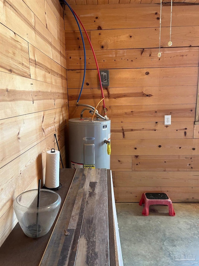 utilities with water heater