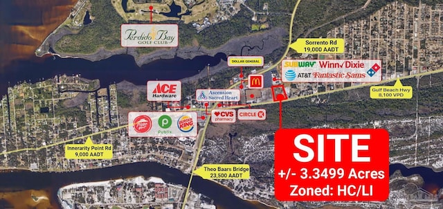 0000 Gulf Beach Hwy, Pensacola FL, 32507 land for sale