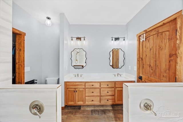 3351 Velor Rd, Mcdavid, FL 32568 - full bath with double vanity and a sink