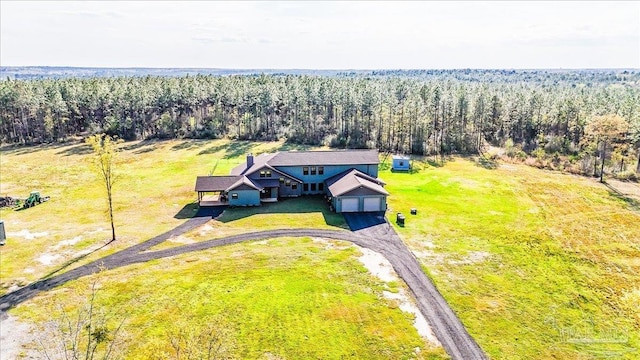3351 Velor Rd, Mcdavid, FL 32568 - bird's eye view with a view of trees