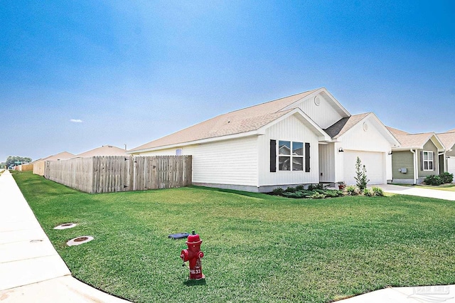 4366 White Cedar Ct, Pace, FL 32571 - view of home's exterior featuring a garage and concrete driveway