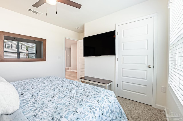 4366 White Cedar Ct, Pace, FL 32571 - bedroom featuring a ceiling fan and baseboards