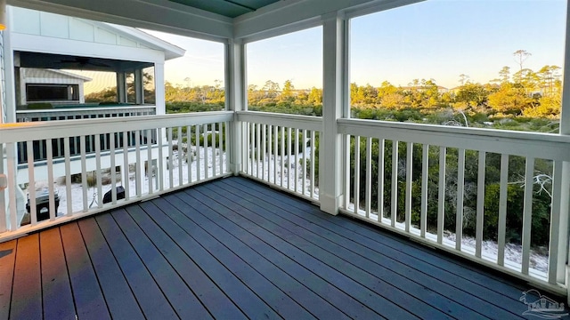 view of deck